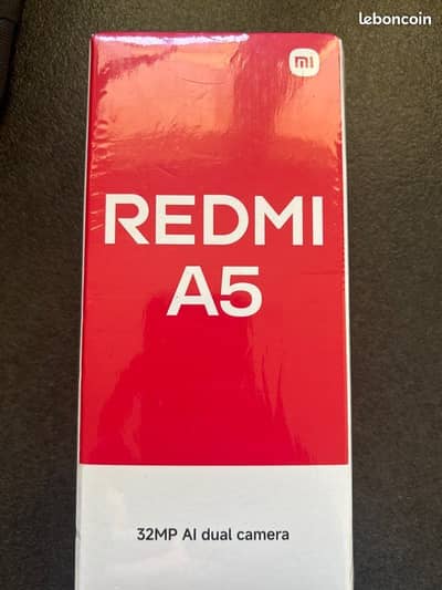 Box Packed Redmi A5 (4GB+64GB) -Ocean Blue - 1 Year Warranty