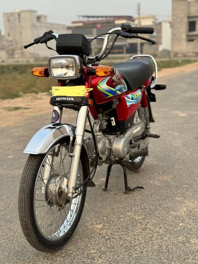 CD 70 2024 model like brand new