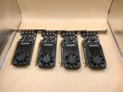 Qty Available ! Nvidia Quadro P600 2GB DDR5 4X Mini Dp Graphics Card