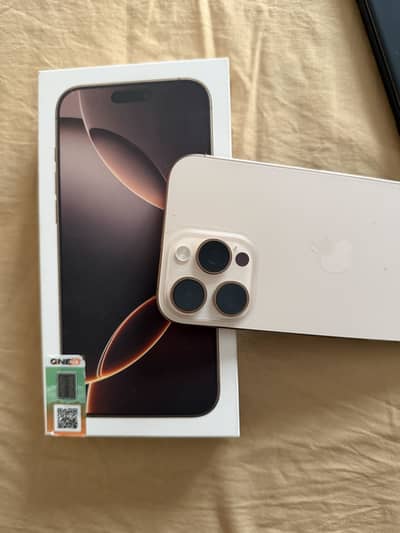 Iphone 16 pro max 256GB PTA approved