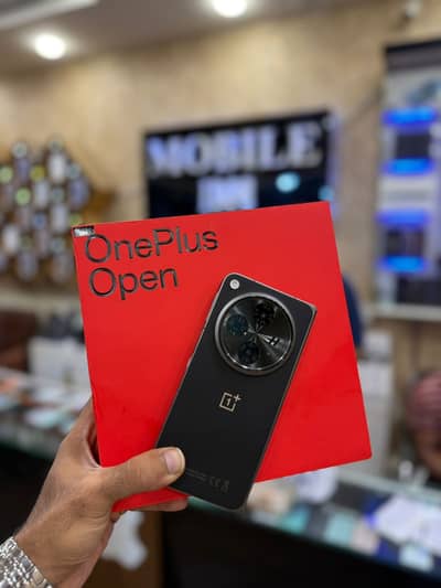 One Plus Open 16/256GB Black Colour Complete Box Physical Dual SIM UK