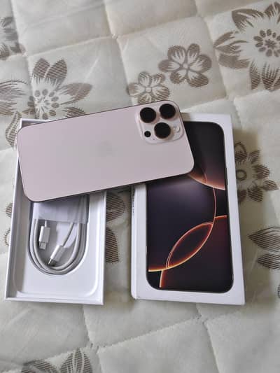 16 pro max (256 GB) sim working Under warranty