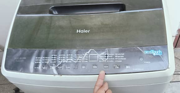 Haier Automatic Washing Machine (Repair Able)