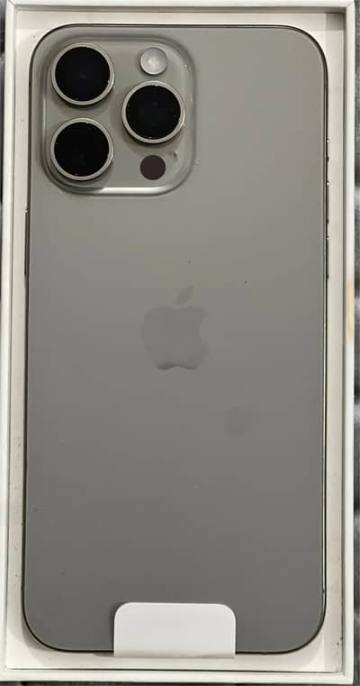 iPhone 15 Pro Max (JV) – 256GB – Royal Black | Brand New Condition