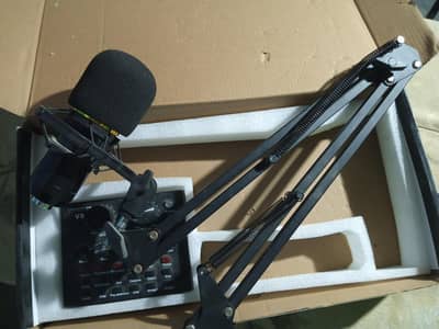 ORIGINAL BM800 Condenser Microphone KIT with & without V8 SoundCard