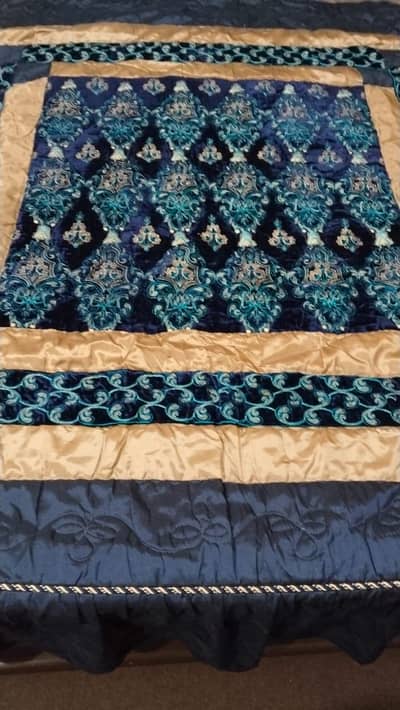 wedding bedding set, bedding , 2 pillows, razai cover