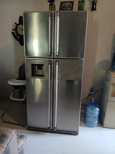 Hitachi 4 door fridge mint condition