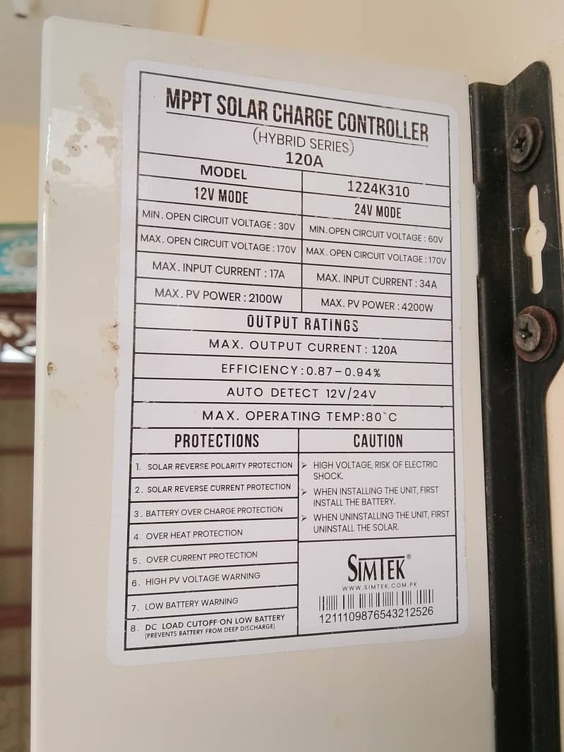 Simtek MPPT 1