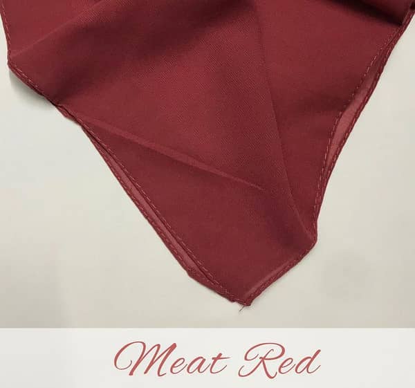 Stoler Imported Chiffon Georgette Hijab – Standard Size for Women, Soft and Easy to Wear