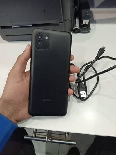 Samsung A03 official pta 4/64 home use