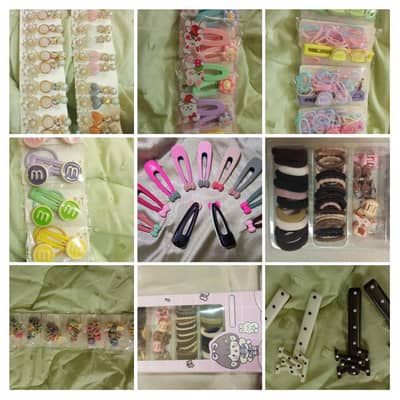 Beautiful stylish hair pins clips poni catcher