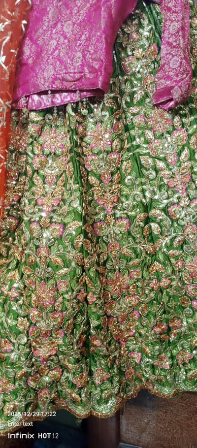 mehndi dress