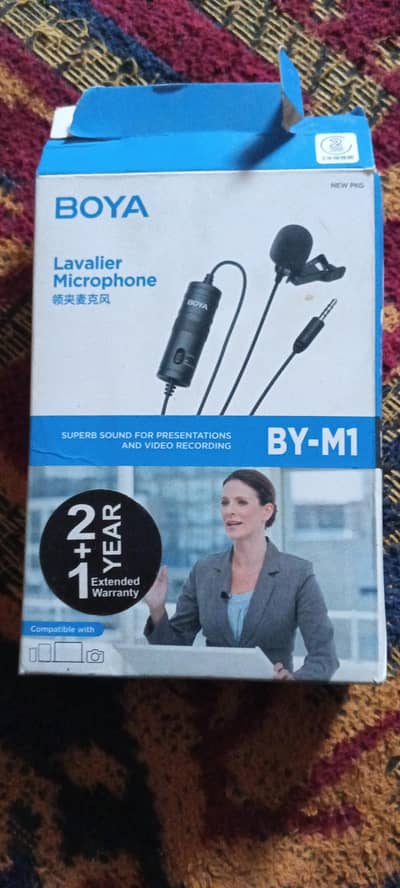 BOYA M1 Lavalier Microphone – Used, Excellent Condition