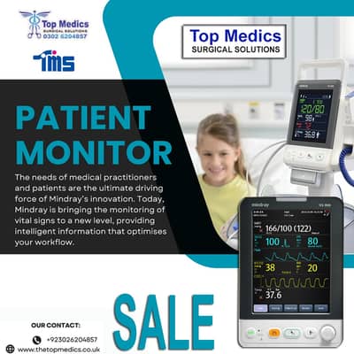 Blood pressure monitor/Heart rate monitor/Cardiac & Patient monitor
