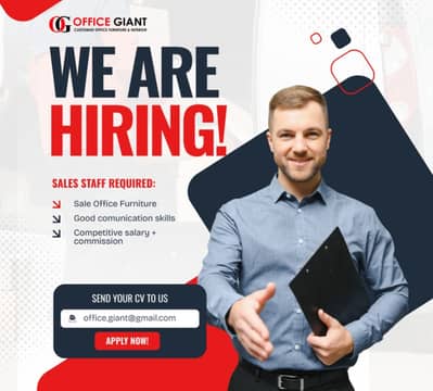 Sales Staff Required | Office Furniture Sale | Job Offer