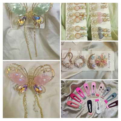 Fancy stylish design Hair catcher Pins for girls and women