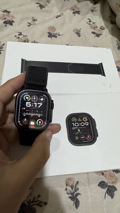 Apple Watch Ultra 2 Black Titanium - Perfect Condition