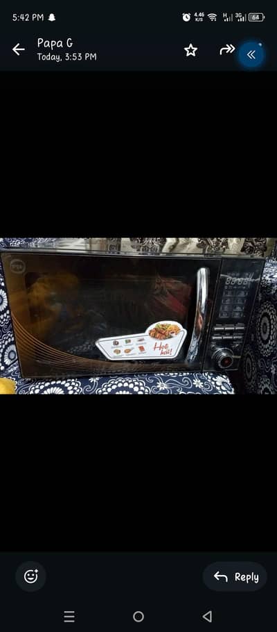 Pel microwave convection series