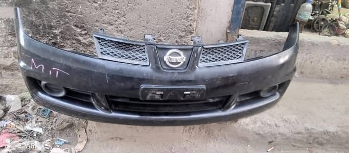 Nissan Wing rood Front Bumper