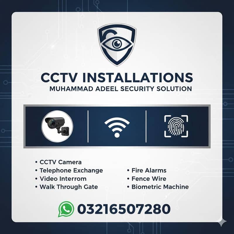 CCTV installation | Security System | Complete Setup 0