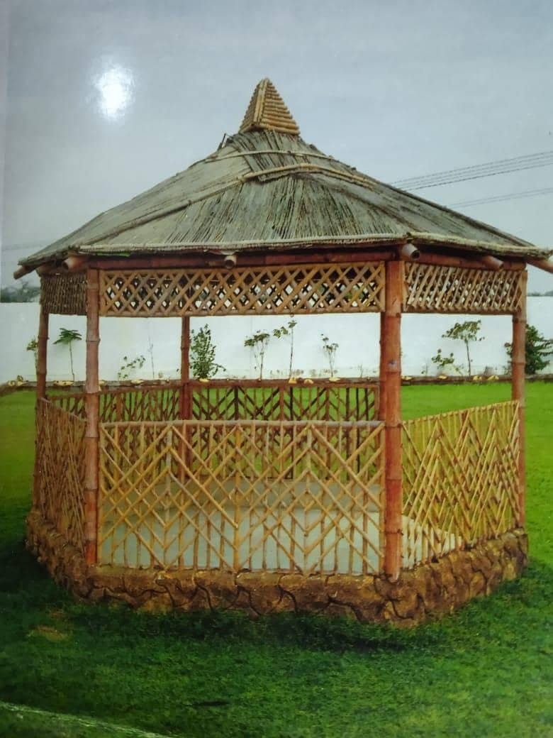 بانسوں سے تیار کردہ خوبصورت ہٹ 3