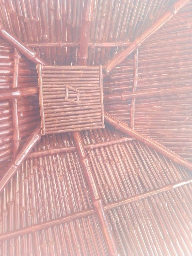 بانسوں سے تیار کردہ خوبصورت ہٹ 12