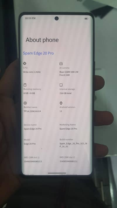 sparx edge 20 pro exchange possible