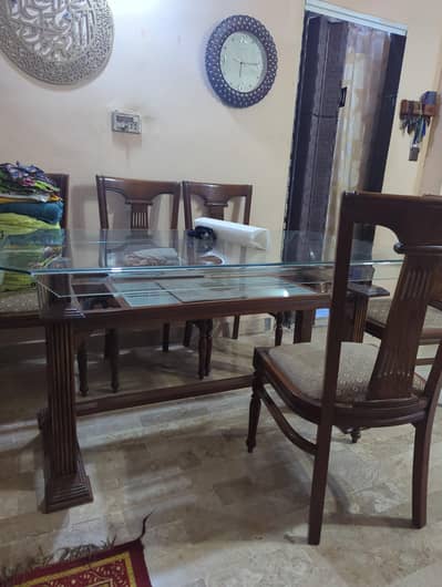 dining table with 6 chairs