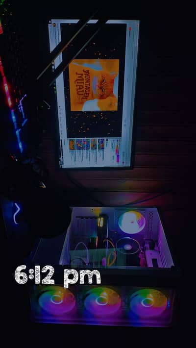 Gaming PC with High profile Gaming Motherboard,Psu parts available.