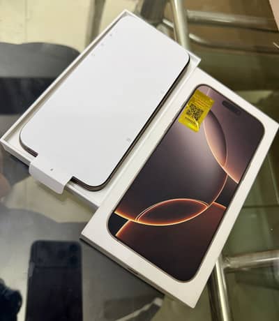 iPhone 16 Pro Max 256GB - PTA Approved - 100% Battery - 250 Cycle