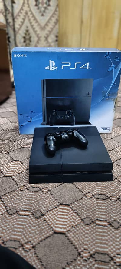 PlayStation 4 500GB Jailbreak 9.00 USB | 1 Original Controller + Box