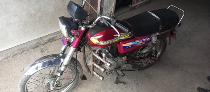 70 motorcycle for sell in attock