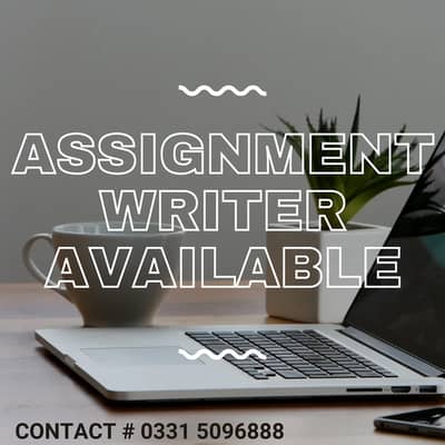Assignment writer , content writer ,all types of assignments.