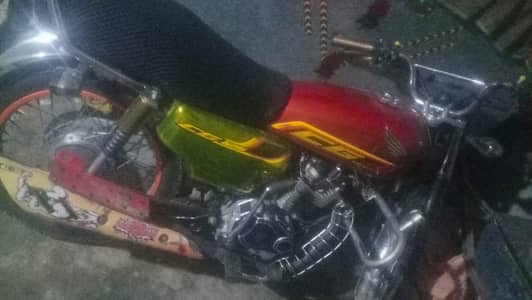 bioHonda 125 CG for sale my WhatsApp number 03263535112