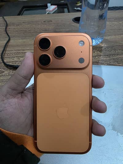 iphone 17 pro Orange | just box open | 256 GB | JV phone| Condition 10