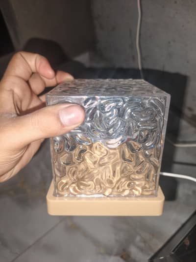 wave  table lamp multiple colors