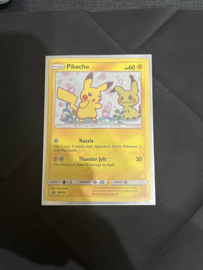 Pikachu #SM162 Pokémon Promo 100% Authentic with 1 extra GX/EX card