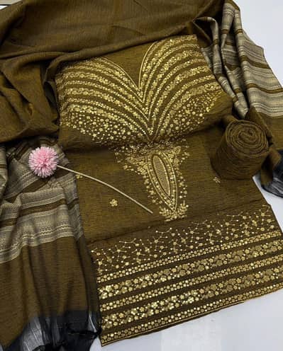 Stitch premium Brand Luxury embroidery article