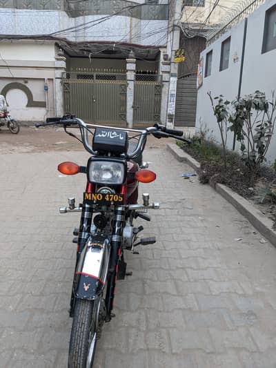 honda cd 70 2011 model register in 2010