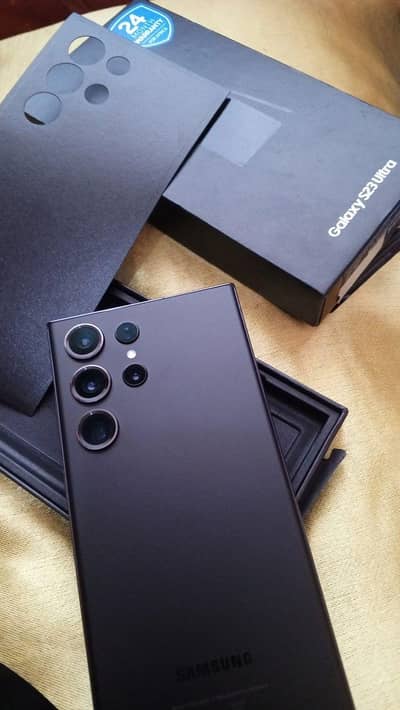 SAMSUNG GALAXY S24 ULTRA 12 512 WITH BOX NON ACTIVE dual ph PLUS ESIM