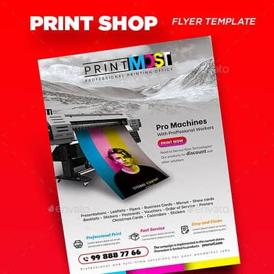 High-Quality Press Printing – Flyers, Brochures, Posters & More!