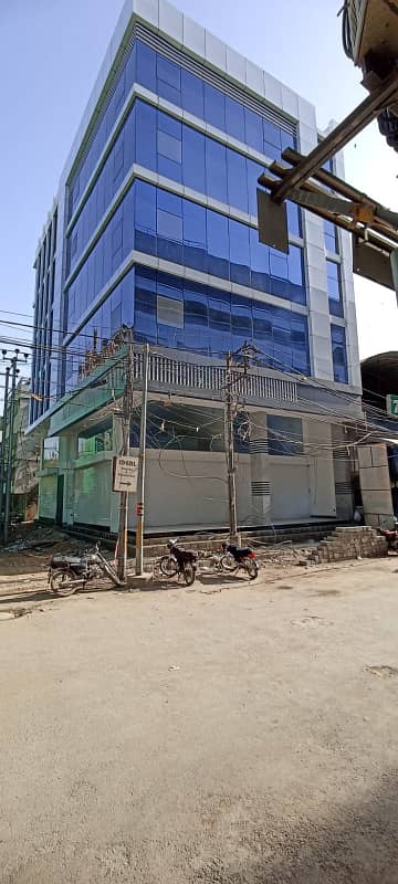 200 sq yards Ground plus 4 Commercial office building Brand new construction 200 KWA