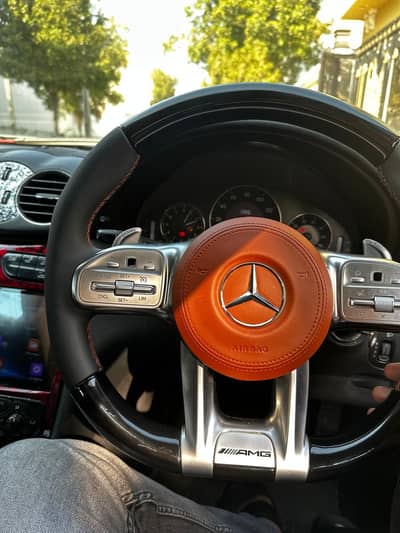 Mercedes amg steering wheel