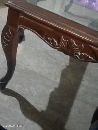 wooden table