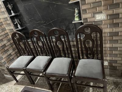 4 chair’s available for sale