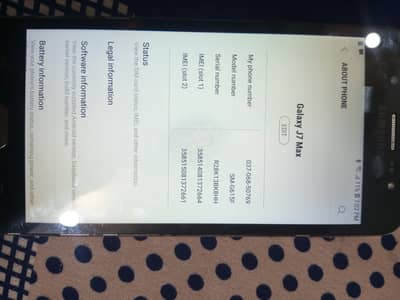 Samsung j7 max