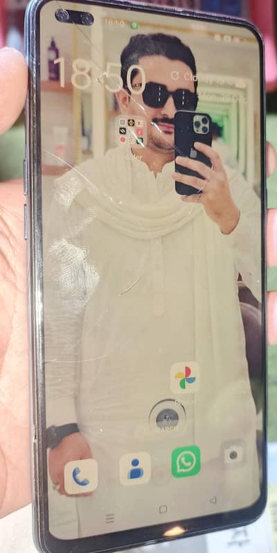 oppo f17pro original mobile good working 18000