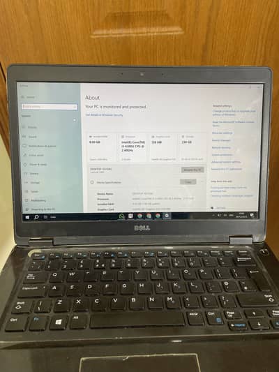 Dell latitude e5480 with touch screen