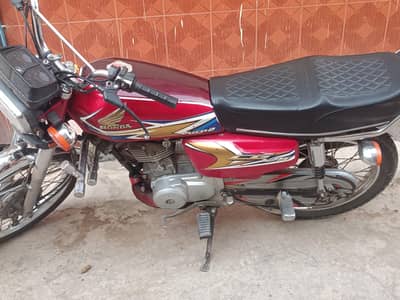 Honda cg 125 red 2020 model