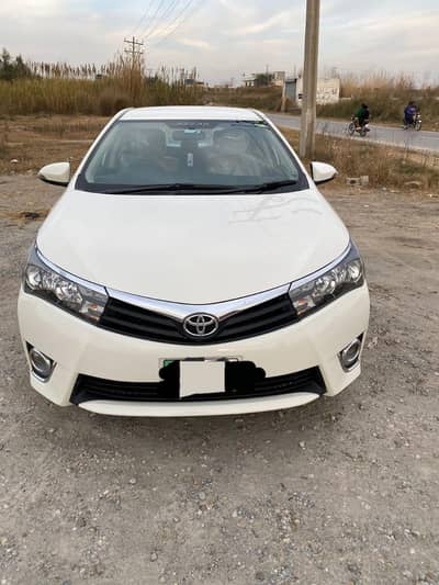 Toyota corolla GLI 2017 model manual